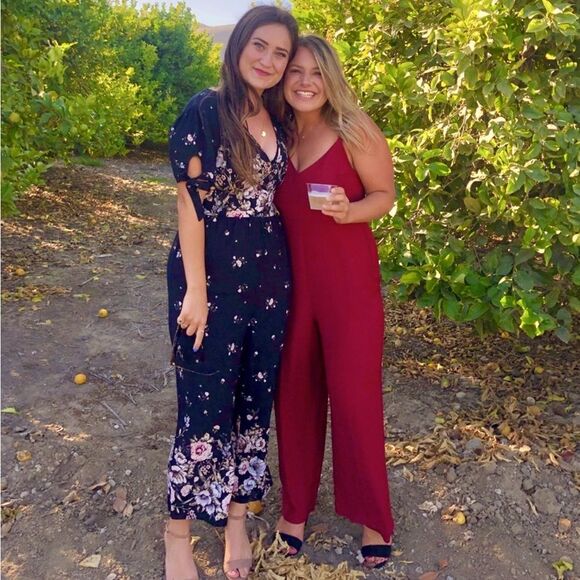 Madewell Thistle Cami Jumpsuit Burgundy Wide Leg Size 6 • NEW WITH TAGS • - Picture 5 of 9